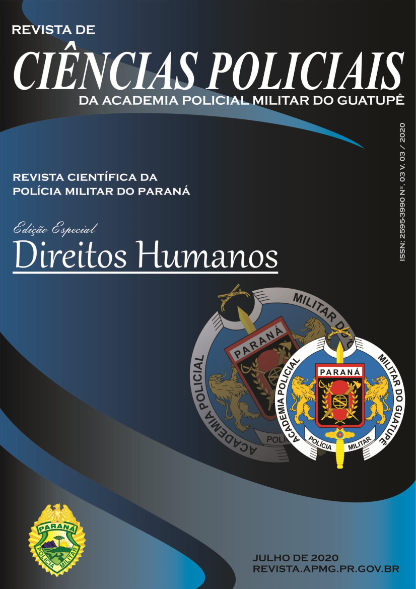 Capa da Revista de Ciência Policiais