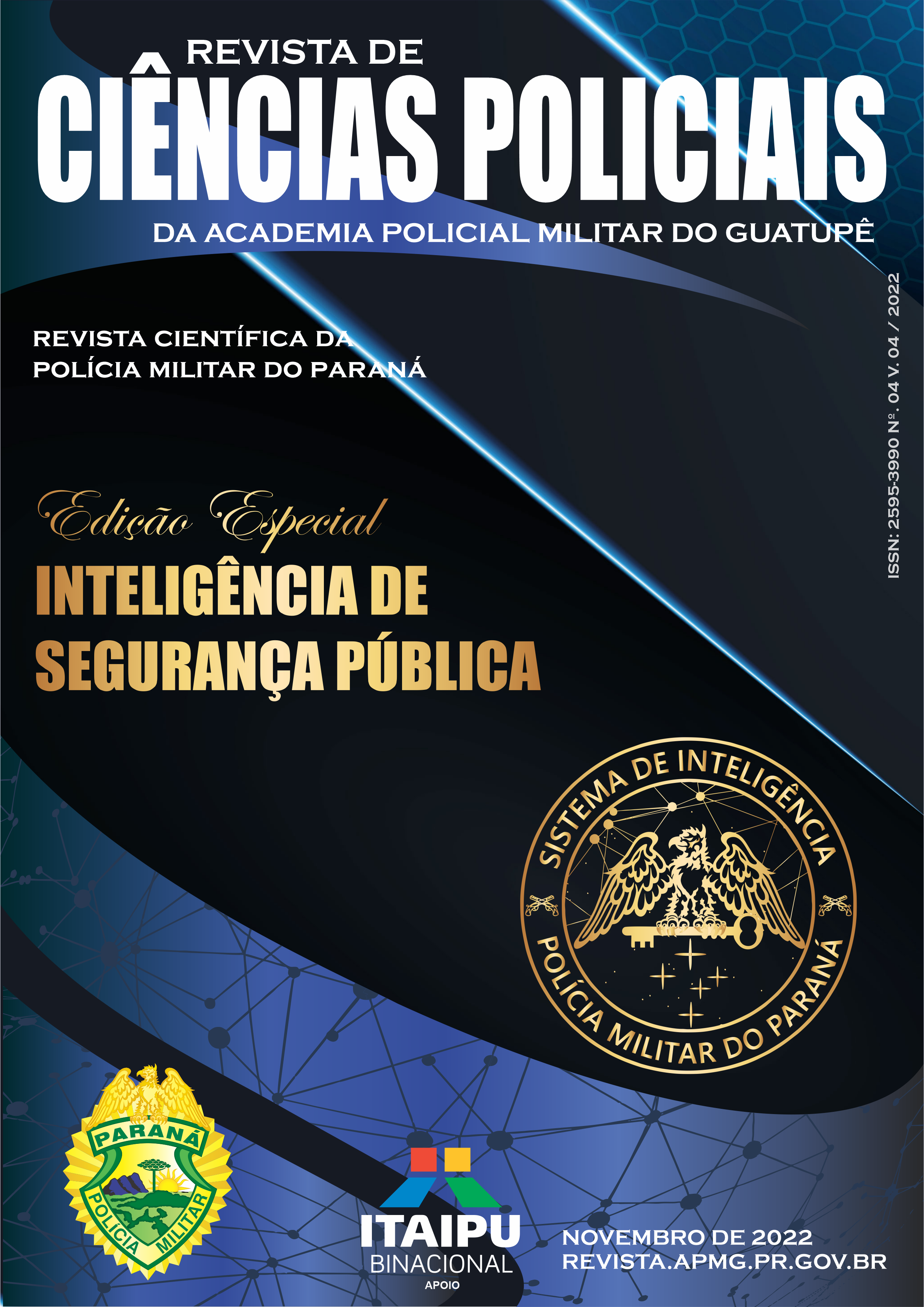 Capa da Revista de Ciências Policiais - V.4, 2022